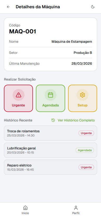 Portal do Operador - Requisição de Chamados